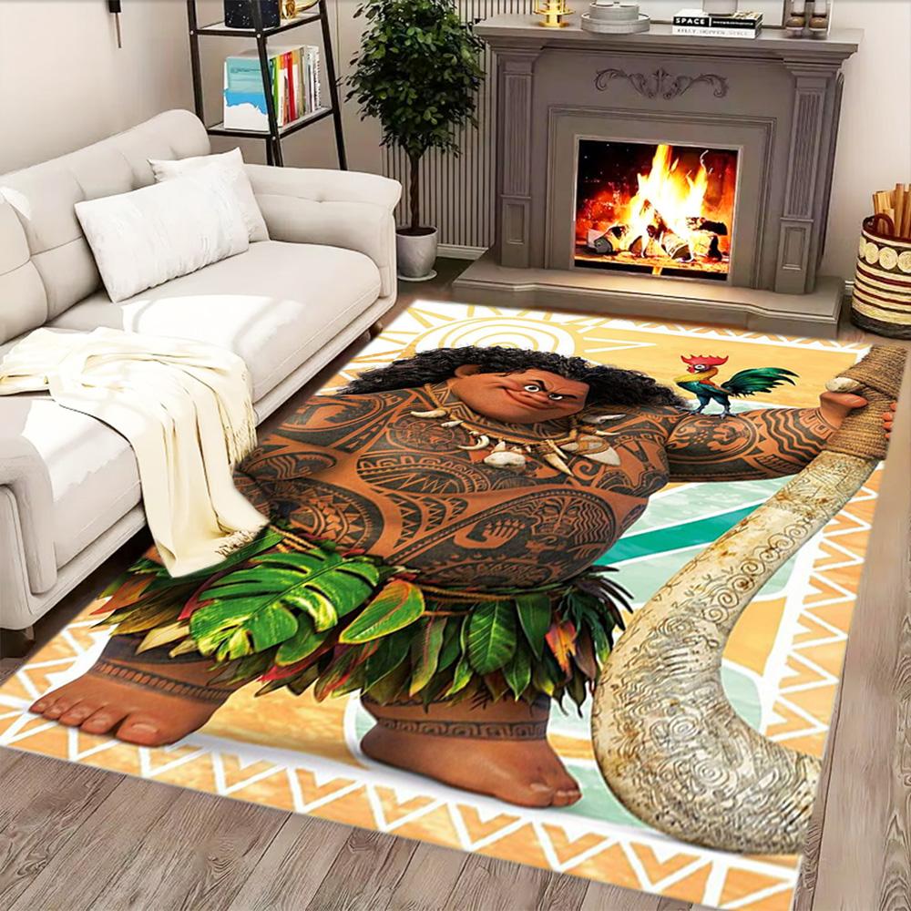 Moana's Adventure On The Waves rug for Living Room rug, Bedroom, Study Room, Hallway Decoration, Perfect for Home Decoration or Holiday Gifts