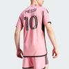 adidas Inter Miami CF 24/25 Messi Thuis Authentiek Shirt Makkelijk Roze Heren Streetwear JE9742