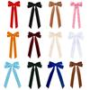 12Pcs Christmas Velvet Bows Rustic Vintage Velvet Ribbon Bows for DIY Crafts Gift Wrapping Tree Garland Wreath Xmas Decoration