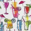 Outdoor Dekostoffe Oxford - Motiv Cocktail | Dx8554