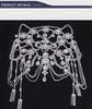 Bridal Exotic Mesh Rhinestone Multi-layer Hair Chain Headdress