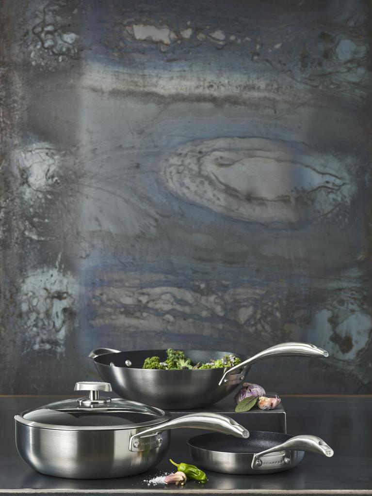 Tigaie adâncă Scanpan Series 26cm compatibilă cu IH Tigaie adâncă CS+ (cu capac) STRATANIUM+