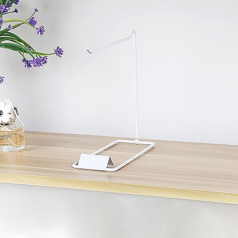 Kommode Metall Utstillingsholder Nøkkelringer Hengende Klemme Plast Pyntegjenstand Bordplate Smykkeholder