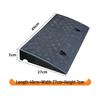 Non-Slip Plastic Curb Ramp for Cars and Stairs