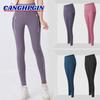 Hohe Taille Nahtlose Gym Frauen Laufen Yoga Hosen mit Tasche Fitness Sport Tragen Plus Größe S-XXXL