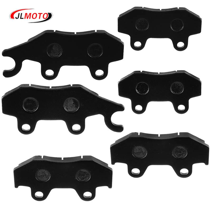 Full Set Front Rear Brake Pads for Yamaha ATV Quad Bike YFZ450 YFZ450R YFZ450X 2006- Buggy Parts