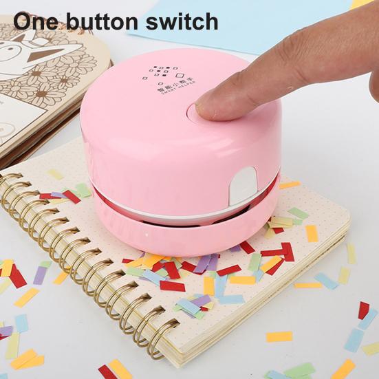 Mini Desktop Vacuum Cleaner Dust Remover Sweeper Home/Office Table Cleaning Tool