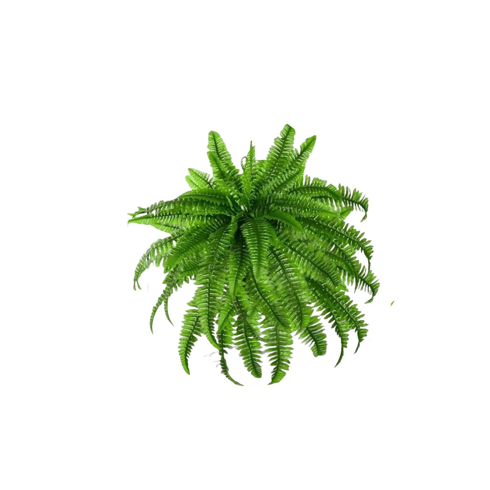 Realistic Artificial Fern Flower Arrangement Green Plant Plastic Leaf Decoration Simulation Green Plant