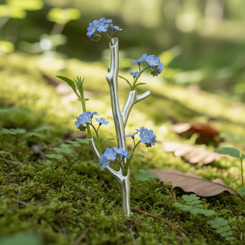 Exquisite Mini Cabbage Vase Brooch Elegant Flower Arranging Brooch  Wedding