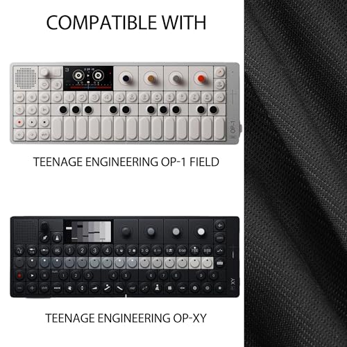 The MUSIIN Audio Sampling Synthesizer Storage Case Is Compatible with the Teenage Engineering OP-1 Field/OP-XY. This Portable Music Equipment Storage