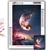 Full 5D Diy Diamond Painting Moon Art 5D Diamond Painting