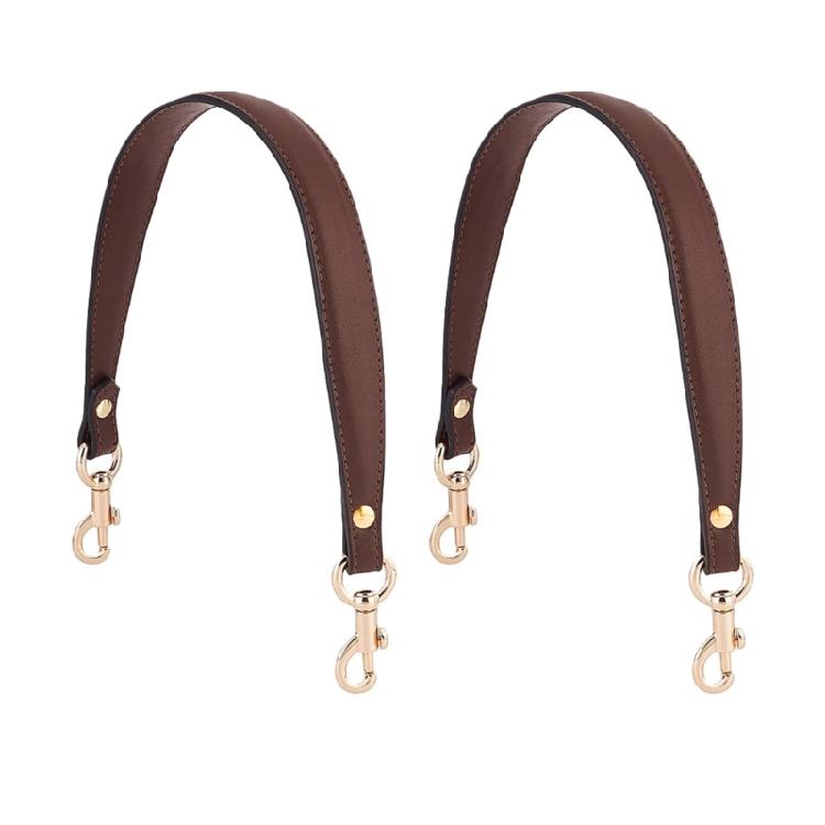 Detachable Purse Strap with Short Carry Shape, Swivel Clasps, and PU Leather Look for Bag Repair and Daily Use