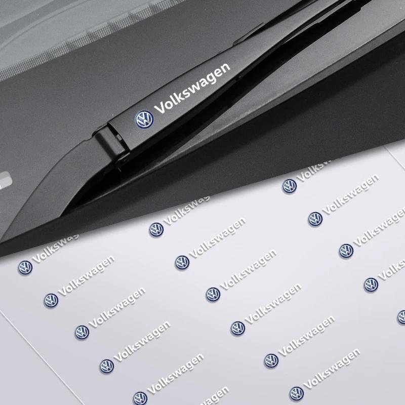 Nuovo Emblema Metallico per Auto Adesivi Tergicristallo Decorazioni Riflettenti Decalcomanie per Volkswagen GOLF 5 Tiguan Polo Golf 6 Golf 7 Jetta Accessori