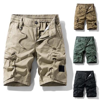 Herren Stretchhose mit mehreren Taschen, modische Arbeitskleidungshorts