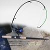 FTK 60pcs Fishing Tools Sea Pole 2.4m Carbon Material Material Hand In Hand Bag with Wheel Fake Bait Full Set of Fishing Toolsfeeder Fish Rod