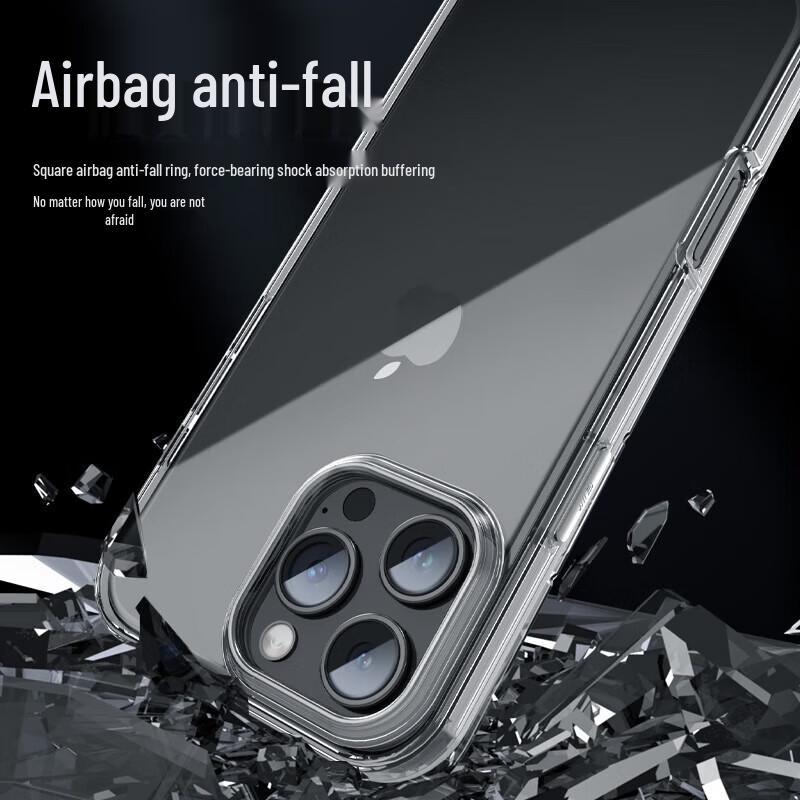 Mr. Blue Ape iPhone 15 Transparent Full-Coverage TPU Case