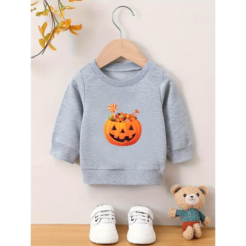 Halloween Soft and Cute Simple Print Pattern, 0-3 Year Old Baby Girl Durable Wrinkle Resistant Baby Spring and Autumn