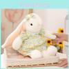 Plush Bunny Toy With Floral Pattern For Girls Graduation Gift