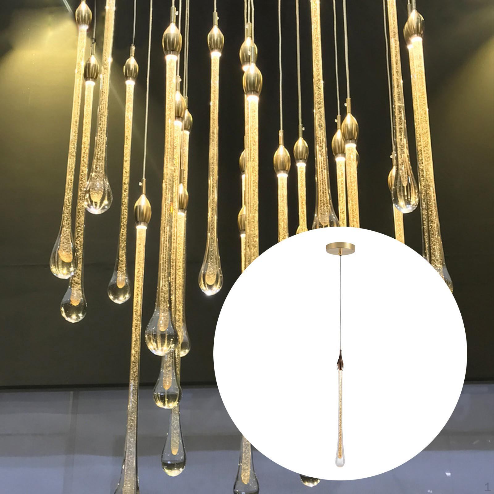 Стеклянный подвесной светильник, Современный свет для кухонного острова, Потолочный светильник для столовой Long