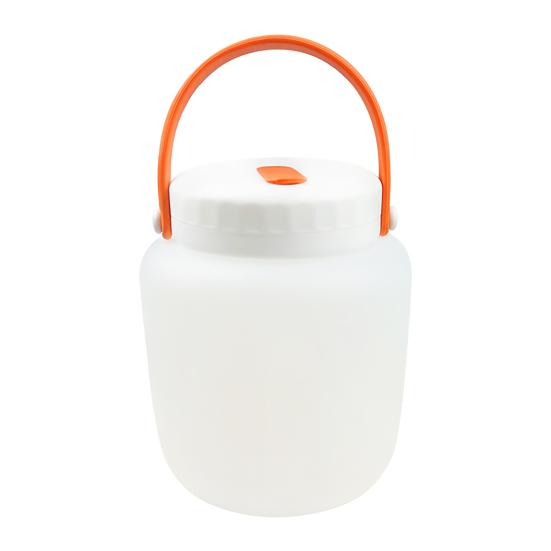500/1000/1500ml Silicone Ice Bucket with Handles Easy To Clean Smooth Inner Wall Washable Ice Bucket
