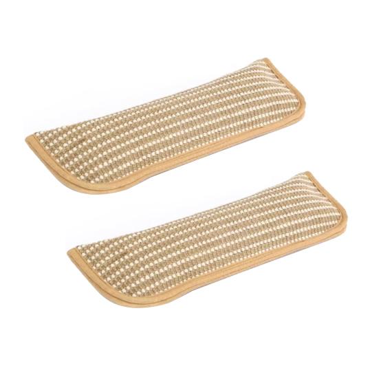 

2 Pcs Catnip Cats Natural Toy Bite Resistant Kitten Sisal Scratching Pillow Pillows A