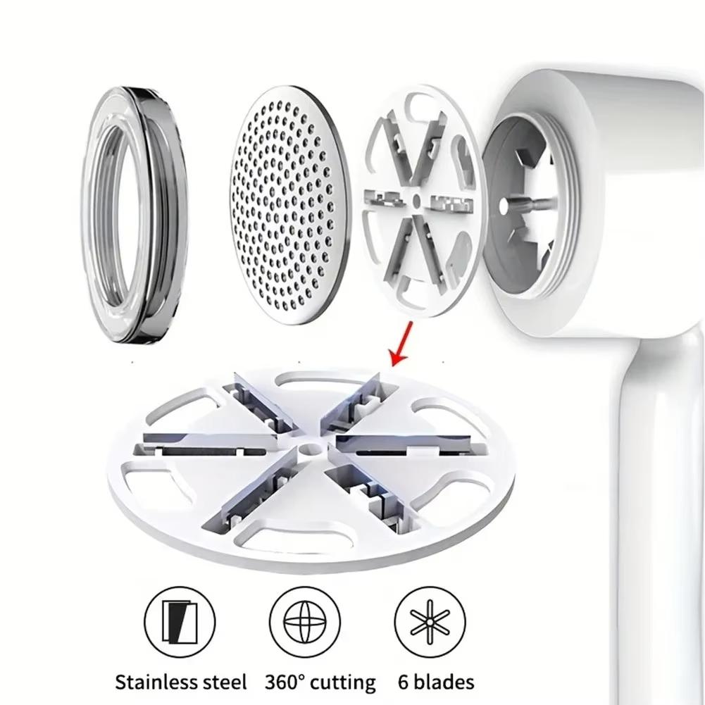 Electric Lint Remover Clothing Fuzz Pellet Remover Machine Electric Lint Remover Blades Portable Charge Removes Clothes Shaver