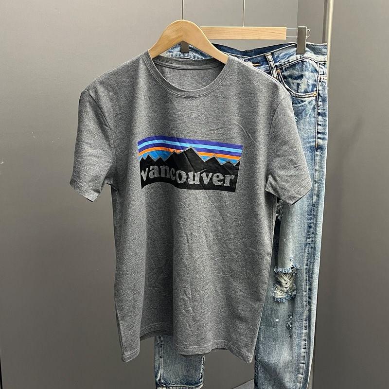 

Canada Vancouver Outdoor Short Sleeve Cotton T-Shirt Summer New Cotton Printed Men s and Women s Short Sleeve Casual T-Shirt Y2K 4XL