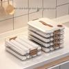 Dumpling Freezer Box: Multi-layer Food Grade Wonton Storage for Fresh-Keeping and Quick-Freeze