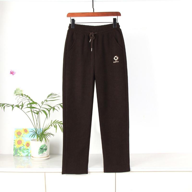 Fleece Pants Women's Pants Thermal Pants Women's Sports Harlan Pants Women's Autumn and Winter New Thin Winter Thickened Casual Sweatpants