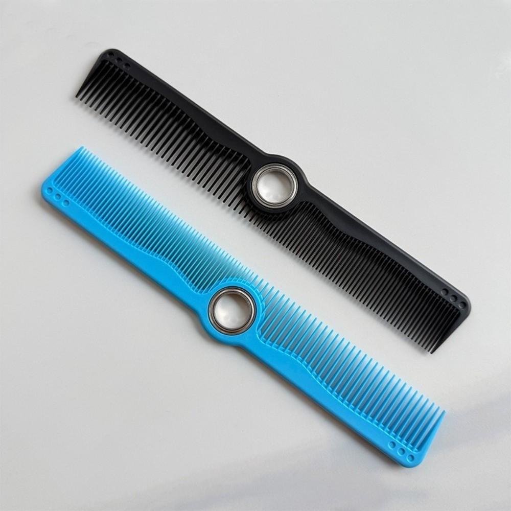 Antistatischer rotierender Schneidekamm mit Lager 360° drehbar beidseitiger Kamm breite Zähne Professionelles Friseurzubehör