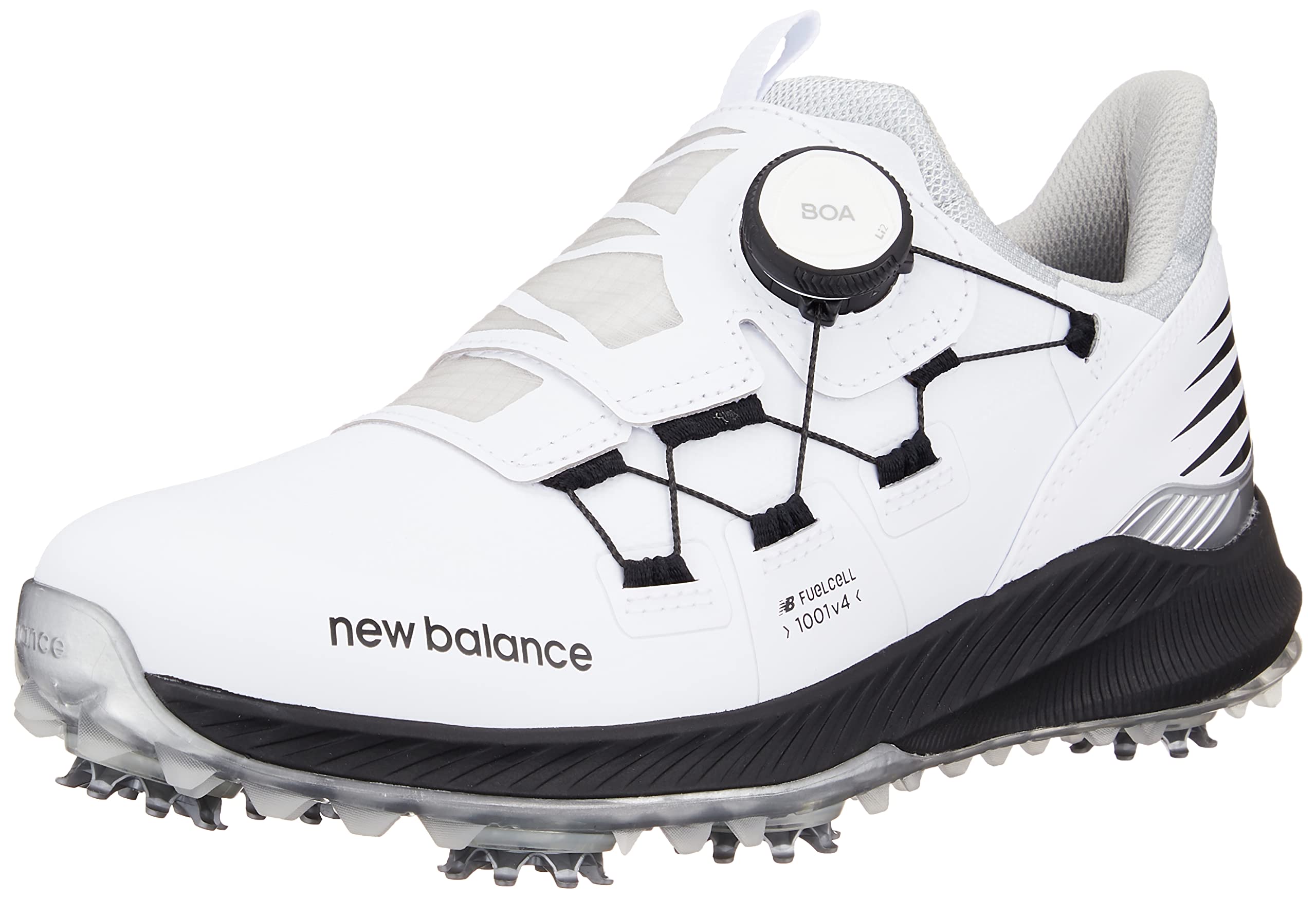 

Кроссовки для гольфа FuelCell 1001 v4 Spikeless BOA Boa водонепроницаемые легкие см 2E [New Balance] мужские W(WHITE) +23,5