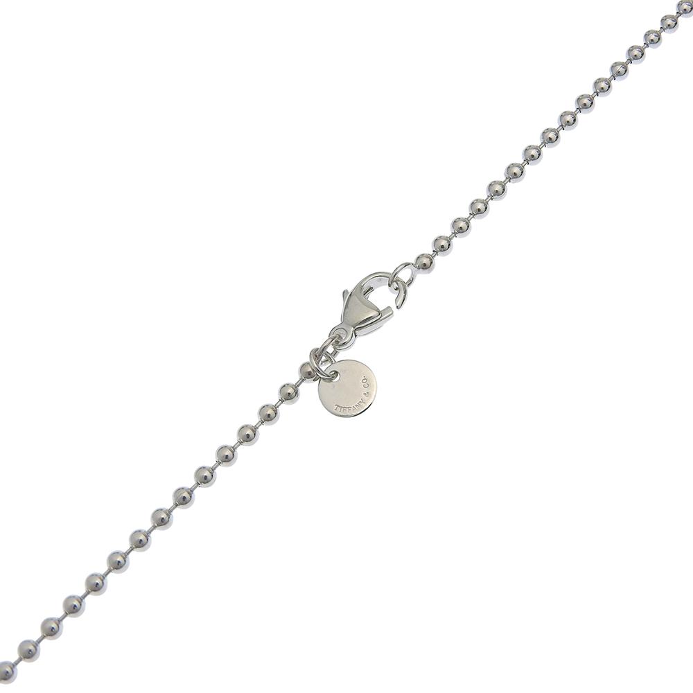 TIFFANY&Co. Return to TIFFANY & Co. Necklace Heart Tag Ball Chain Silver925 23.7g unisex Used