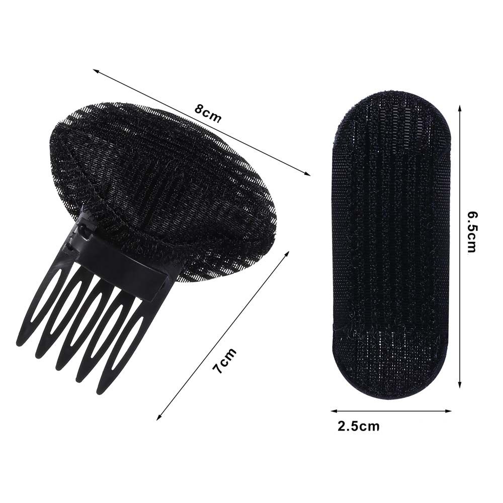 Natural Volume Hair Sponge BB Hair Clip Fluffy Hair Pad Puff Hair Cushion Invisible Hair Bun Clip