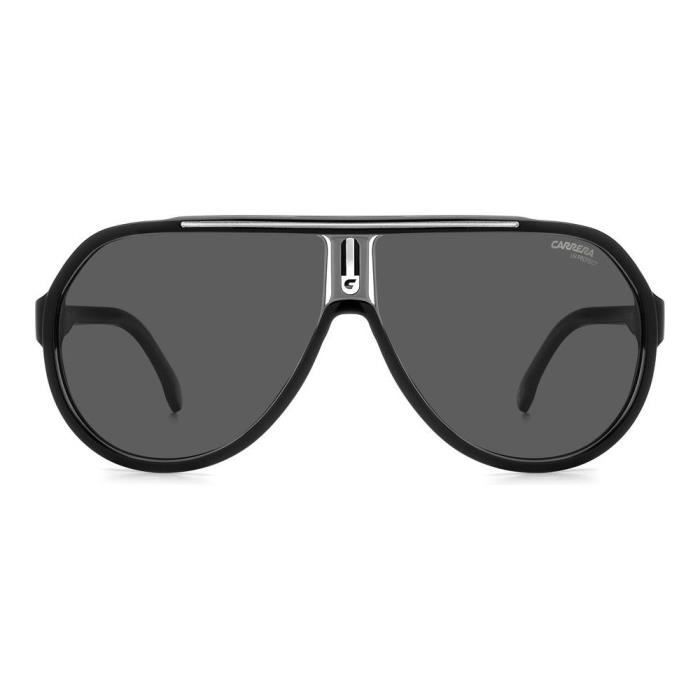 Lunettes de Soleil - CARRERA - CARRERA 1057/S - Noir - Gris - Monture Carrée
