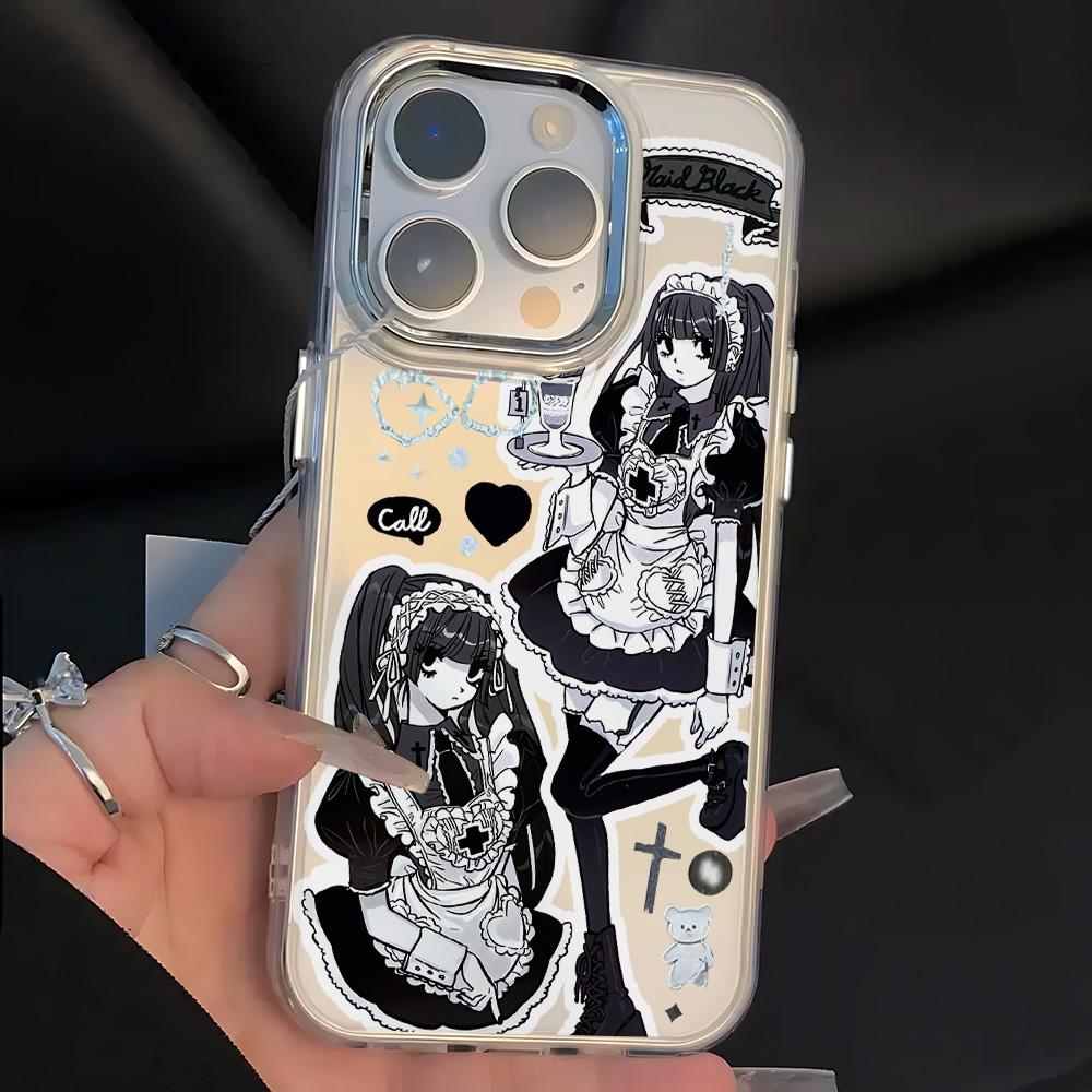 

Japanese Cute Anime Maid Hot Phone Case For Xiaomi Redmi Note A5 14 13 14c 13c 12 11 12s 12c 10c 10 9 Pro Plus 4G 5G Soft Cover Redmi A5 4G