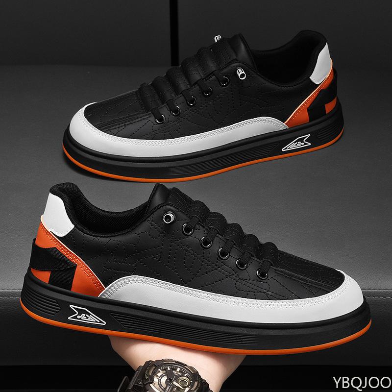 Men's Fashionable Breathable and Comfortable Casual Shoes Spring Fashion Vulcanized Sports Shoes Walking and Running Shoes