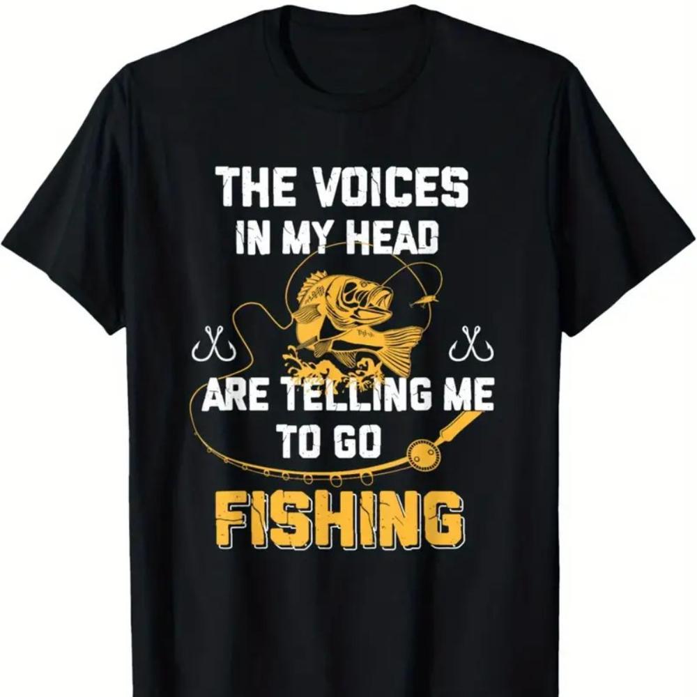 Fishing Shirt Gift TShirt TShirt Funny Fisherman Mens TShirt Woman Man Fashion Casual Cotton Graphic T Shirts Streetwear Tee