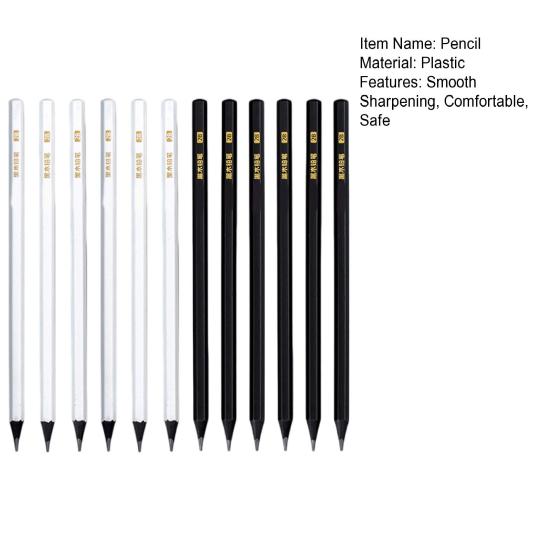12Pcs 2B HB Wood Pencils for Drawing And Writing Hexagonal Grip Smooth Sharpening Pencil for Students And Artists Exam And Sketching Pencils