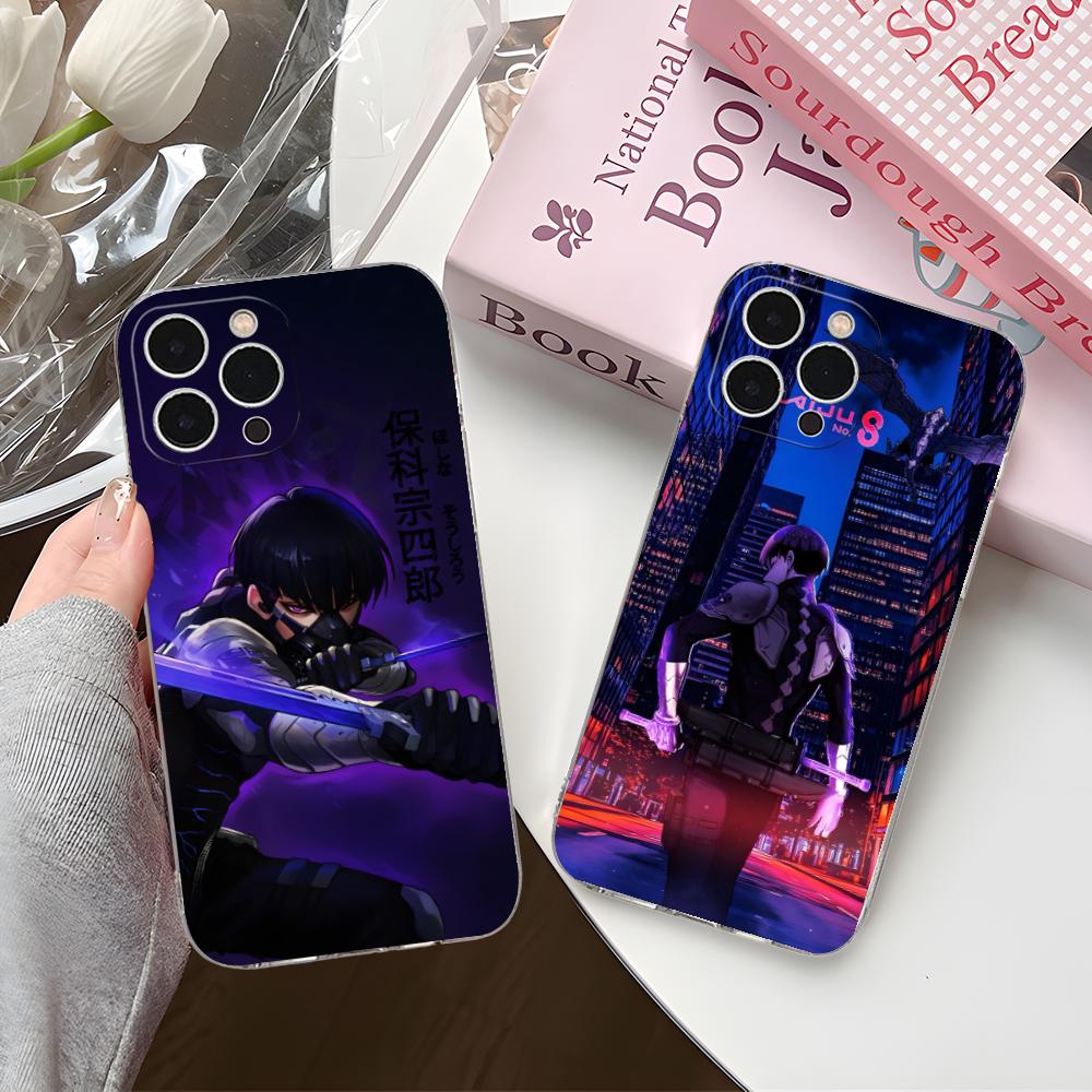Kaiju No.8 Hoshina Soshiro Phone Case for iPhone 17 16 15 14 13 12 11 X XR XS Air Pro Max Plus Mini Clear Colorful Cover Luxury
