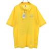 Unused VAST222 19ss Made In Japan SHAKER Short Sleeve Polo Shirt 2 Yellow Men's Used