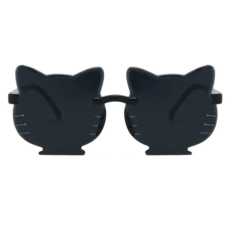 

Summer Kids Cute Rimless Sunglasses Girl Boys Korean Cartoon Gradient Children Baby Outdoor Sunglasses Sun Protection Glasses