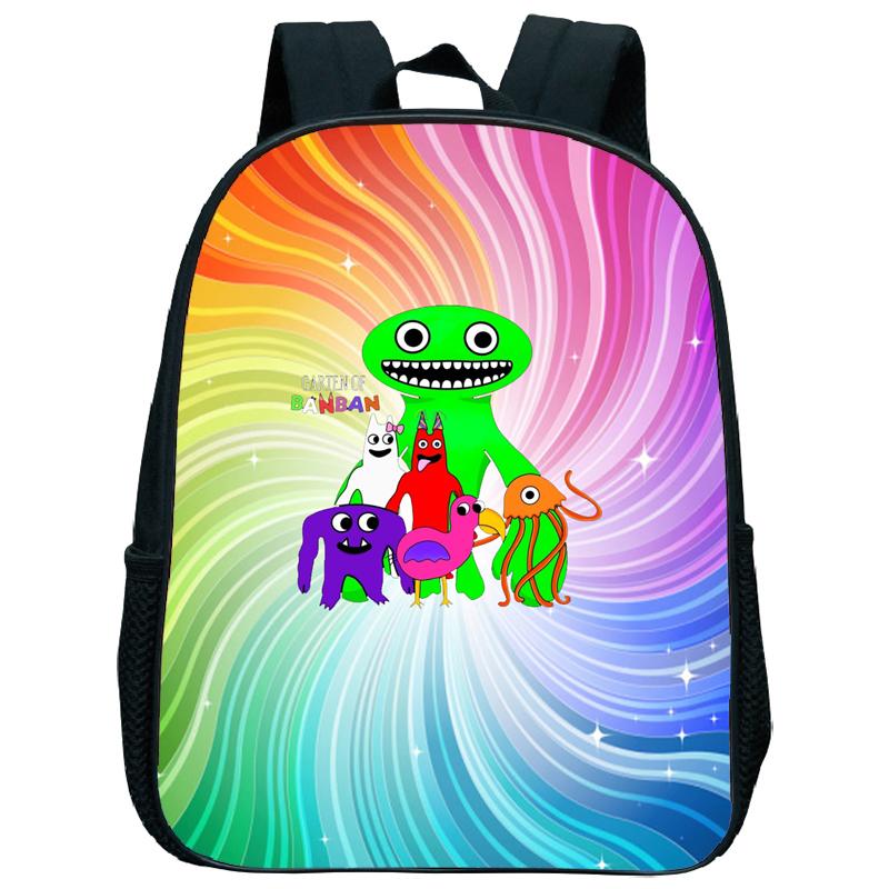 Garten Of BanBan Nursery Backpack Cartoon Game Kindergarten Toddler Kids Bag Waterproof Plecak Daily Children Mochila