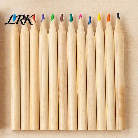 Smooth Sharpening Pencils 12PCS Colored for Kids, Bright Drawing Pencils, Art Basic Color Creation Wooden Coloring Book And School Supplies Long