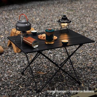 Ultraleichter Aluminium-Klapp-Campingtisch & Stühle - Erhältlich in den Größen Groß, Mittel, Klein für Outdoor-Picknick und Barbecue.
