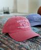 Beollunpeulenjeu Peace Of Mind Pigment Ball Cap Red