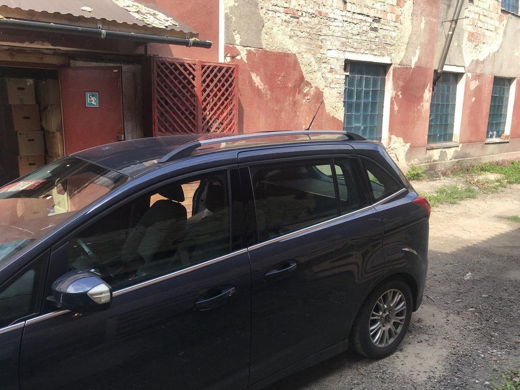 Рейлинги Хром (для Grand C-Max) для Ford C-Max/Grand C-Max 2010-2019 гг