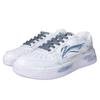 Li Ning Floating Boat Cushioning Abrasion Resistant Breathable Low top Skateboard Shoes Men's White Blue AGCS419-1(Team667-)