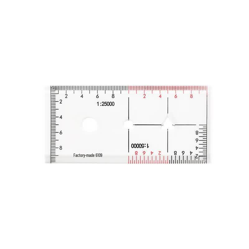 Jun Hui Professional Mapping and Military Ruler Set
