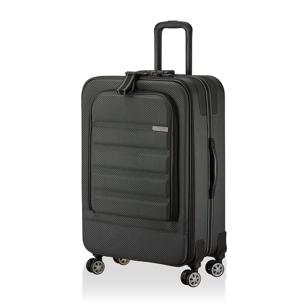 Robust large soft carry with stopper Shock absorption suspension Equipped with double casters Loved for 25 years 80L New L Black [Siffle] 5.6kg size