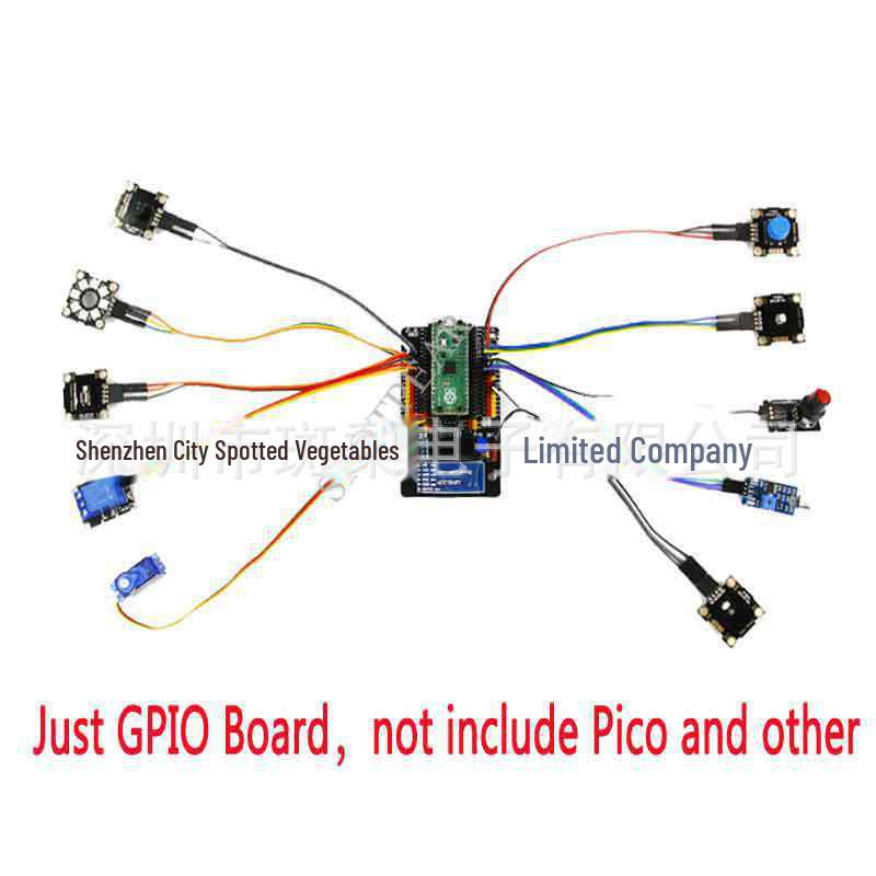 Raspberry Pi Pico GPIO Sensor Expansion Board